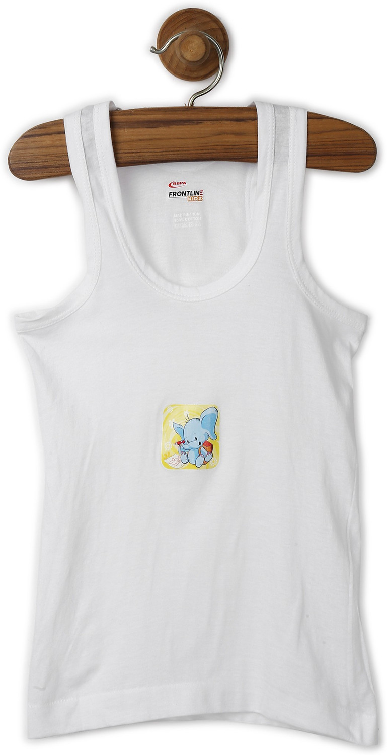 Image of Rupa Frontline Kids Vest For Boys Cotton Blend