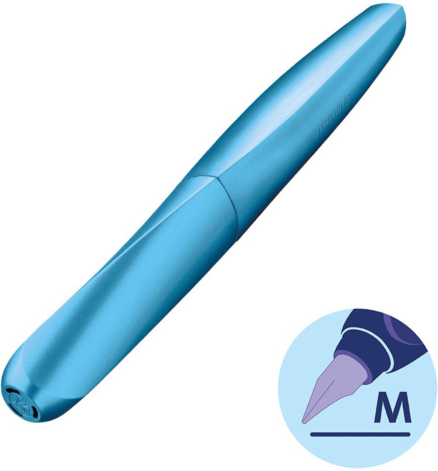 Image of Pelikan Frosted Blue + 2 TP /B Blister Fountain Pen