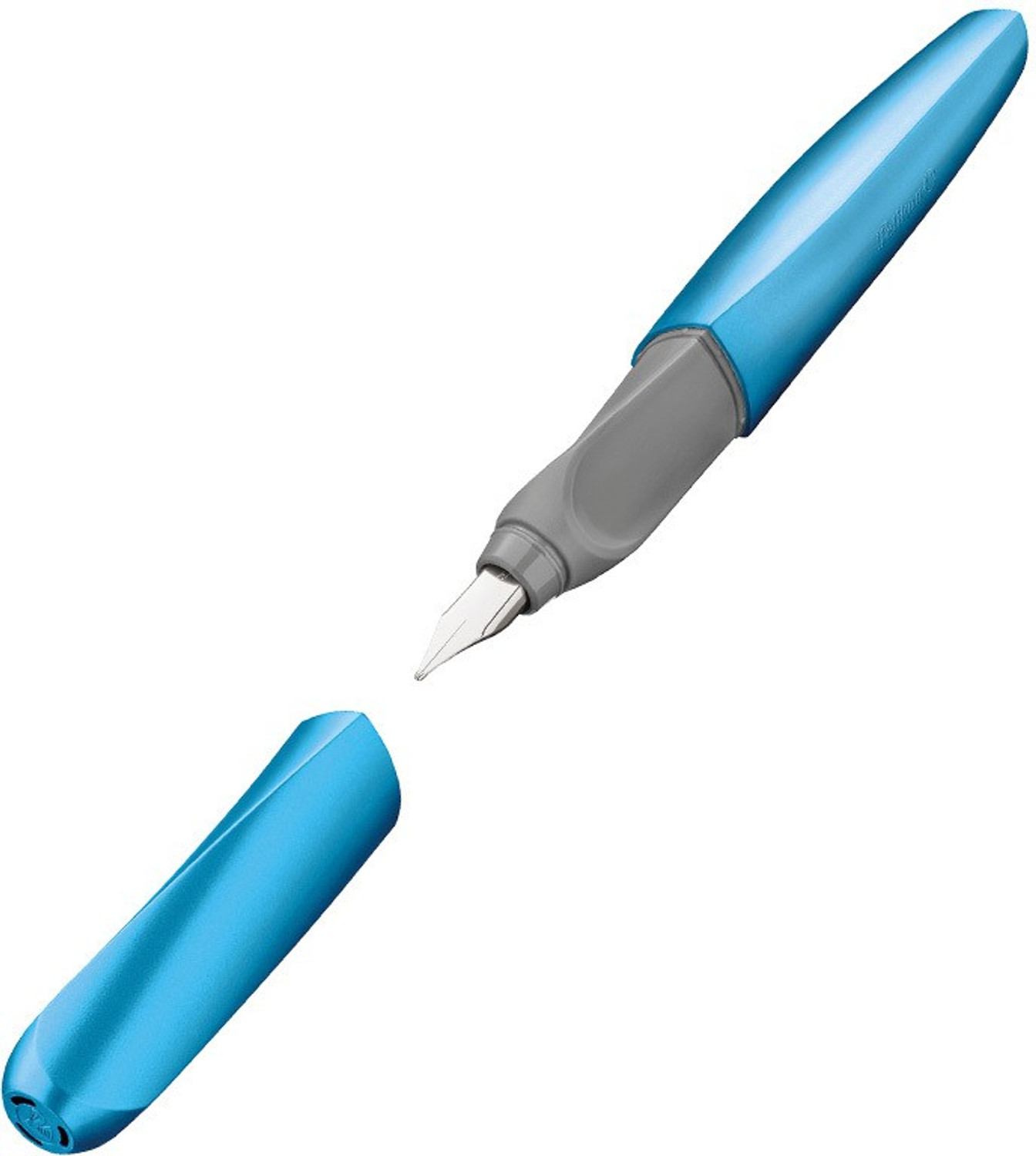 Image of Pelikan Frosted Blue + 2 TP /B Blister Fountain Pen