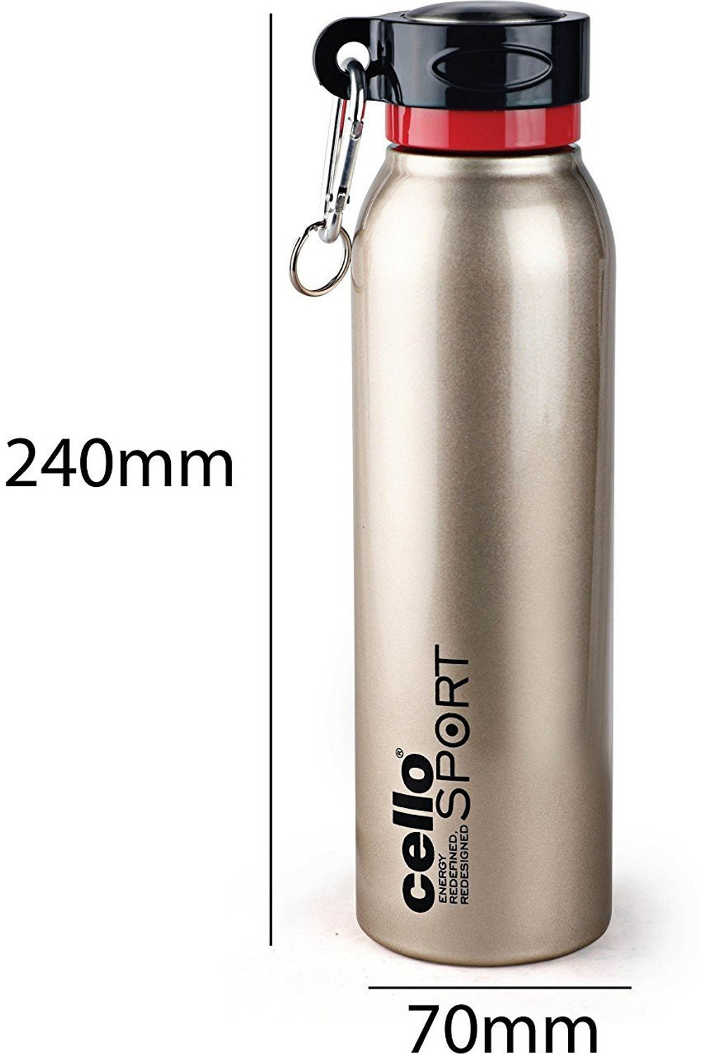 Image of cello Beatle 550 ml Steel Flask
