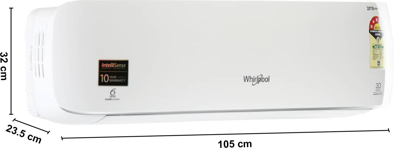 Image of Whirlpool 2018 Model 1.5 Ton 3 Star Split Inverter AC