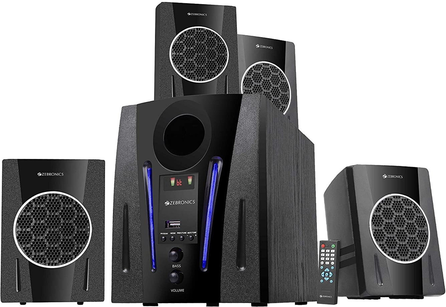 Image of ZEBRONICS ZEB-BT2750RUF 60 W Bluetooth Home Theatre