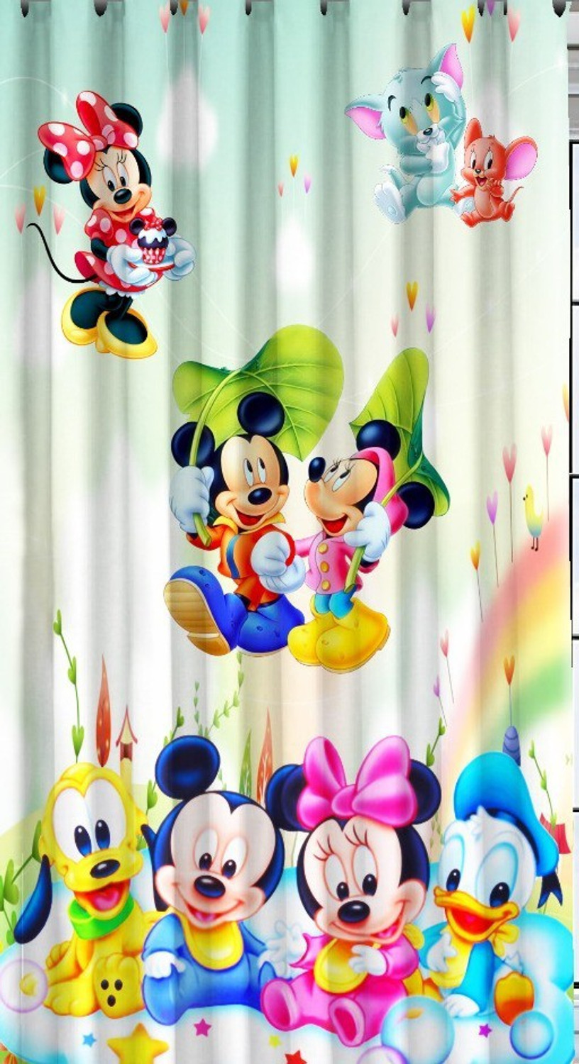 Image of Koli Trading 152 cm (5 ft) Window Polyester Curtain (Pack Of 2)