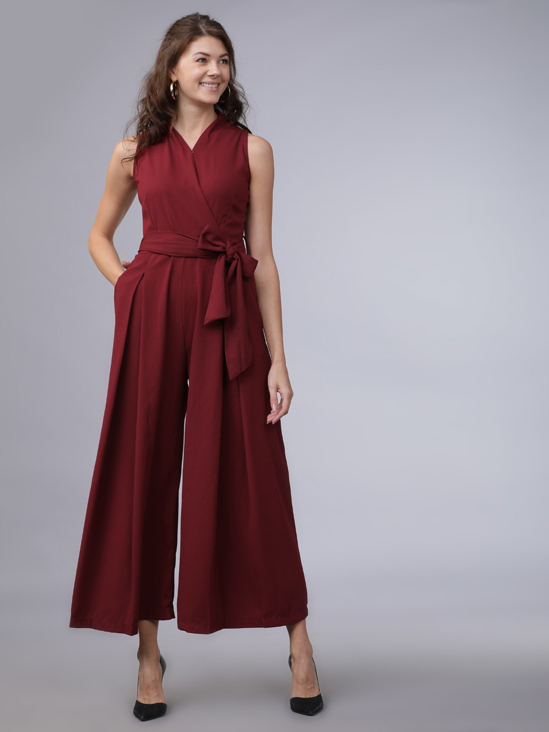 Image of Tokyo Talkies Solid Women Jumpsuit
