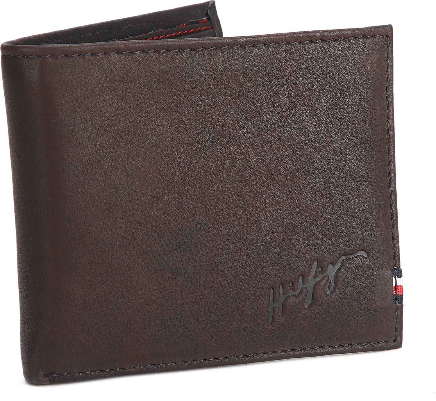 Tommy Hilfiger Men Brown Leather Wallet - Image 4