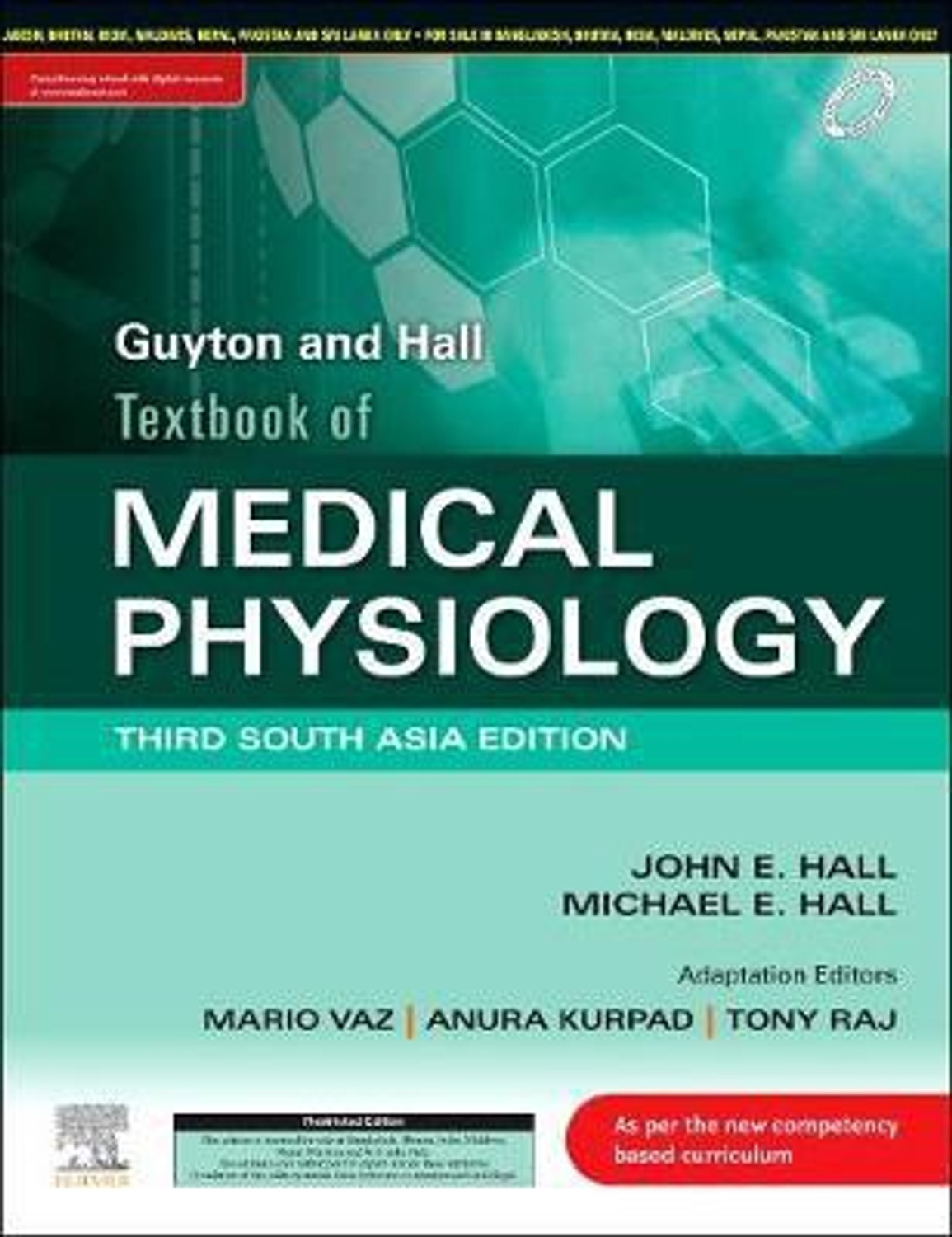 Image of Guyton and Hall Textbook of Medical Physiology 3rd SAE