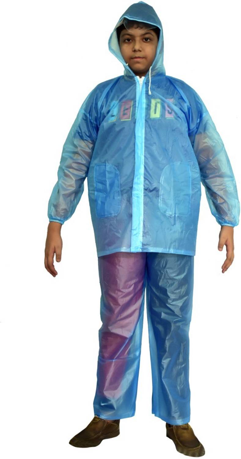 H B Trader Solid Men & Women Raincoat
