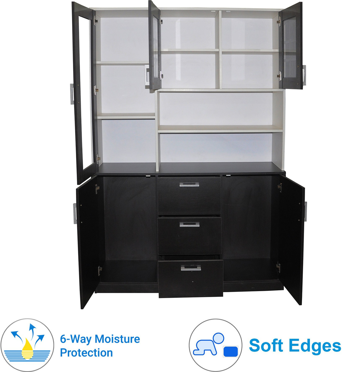 Image of Barewether Engineered Wood Kitchen Cabinet