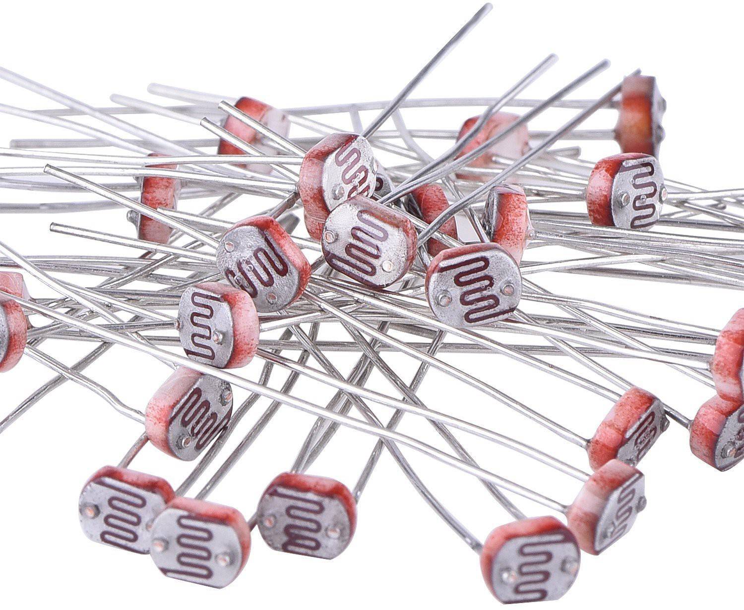 Anil electronics store LDR 5mm Light Dependent Resistor Photoresistor (10Pcs) (Brown) Vibration Sensor