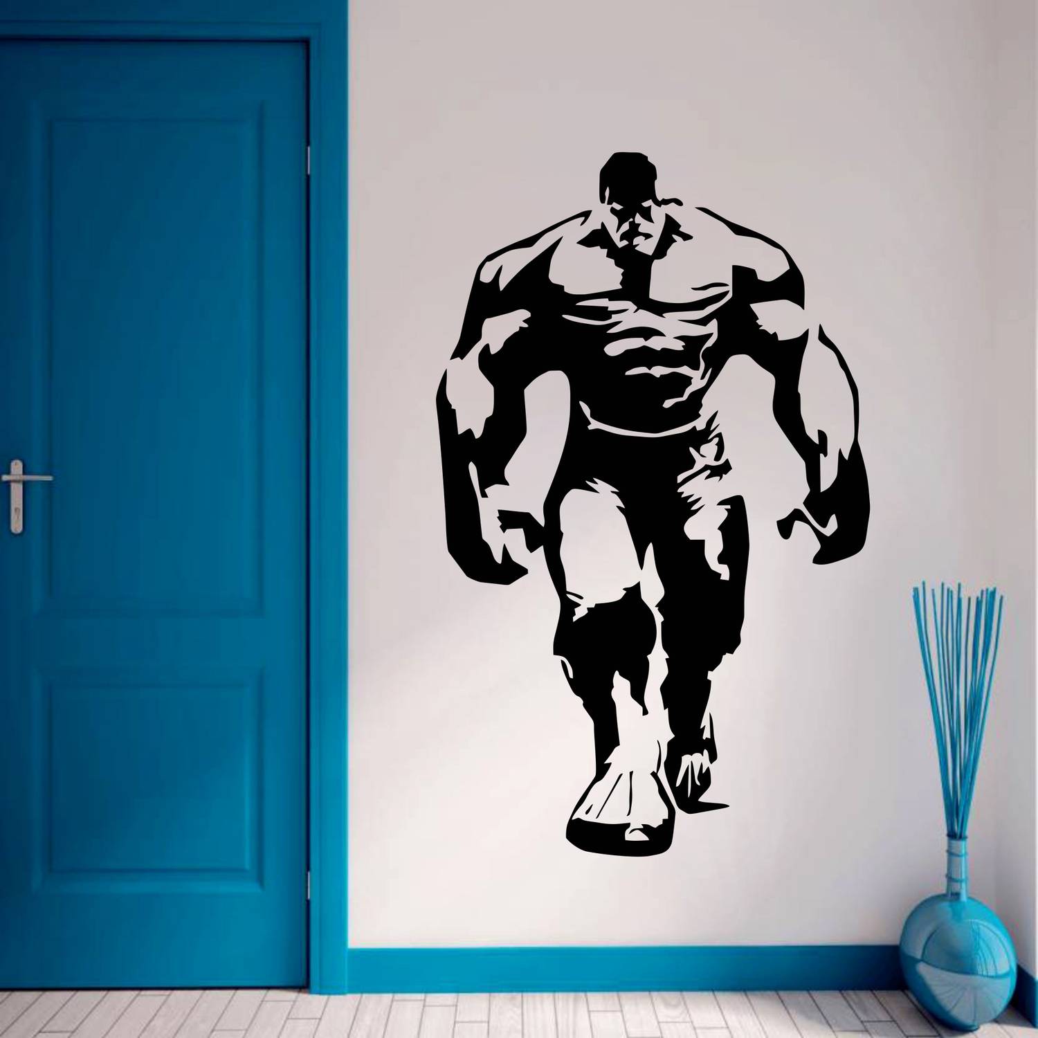 Delight Decor 38 cm Hulk Self Adhesive Sticker Pack of 1 - Image 2