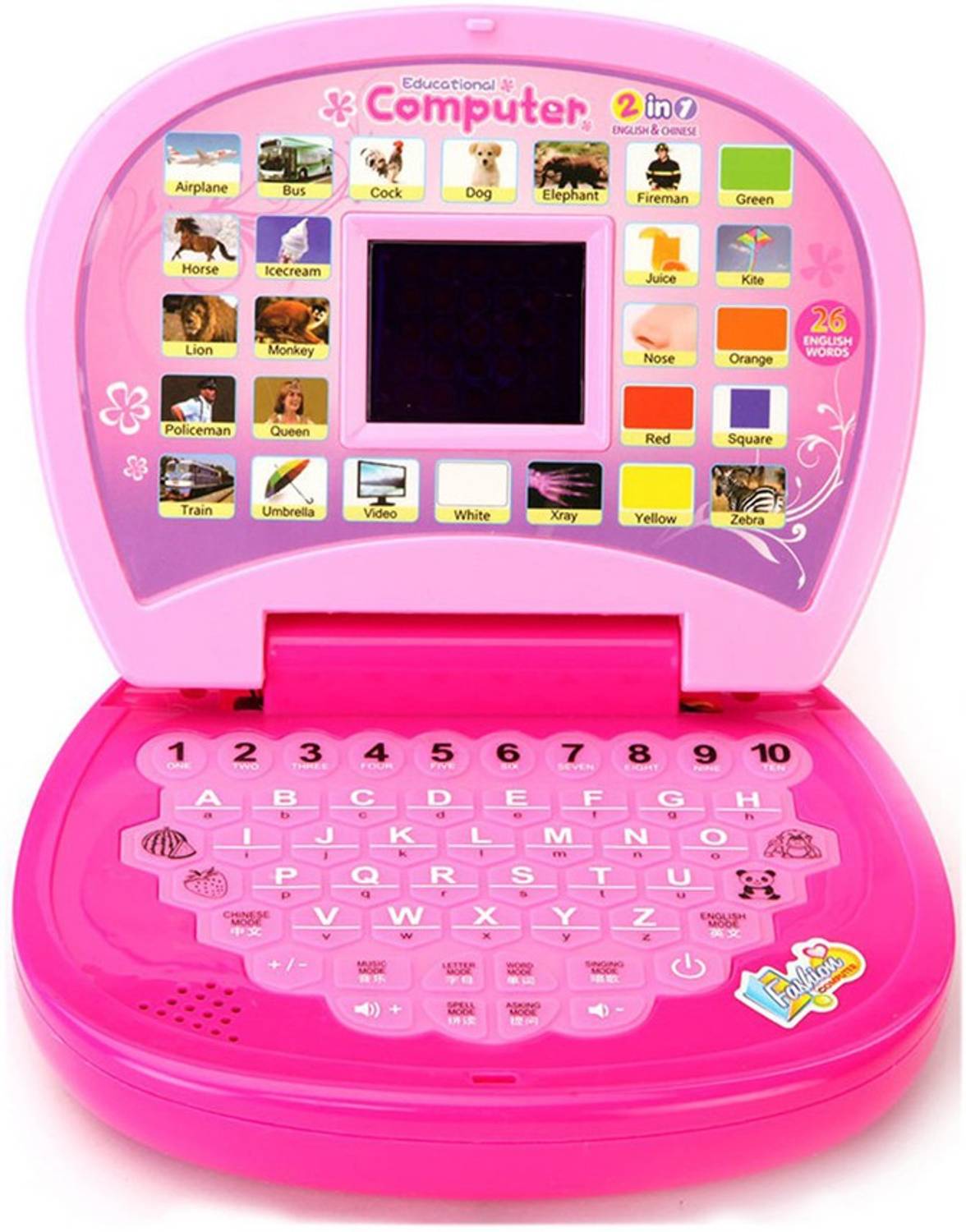 BabyBliss Saiyam Momento Educational Learning Laptop with Led Screen, Birthday Gift for Kids