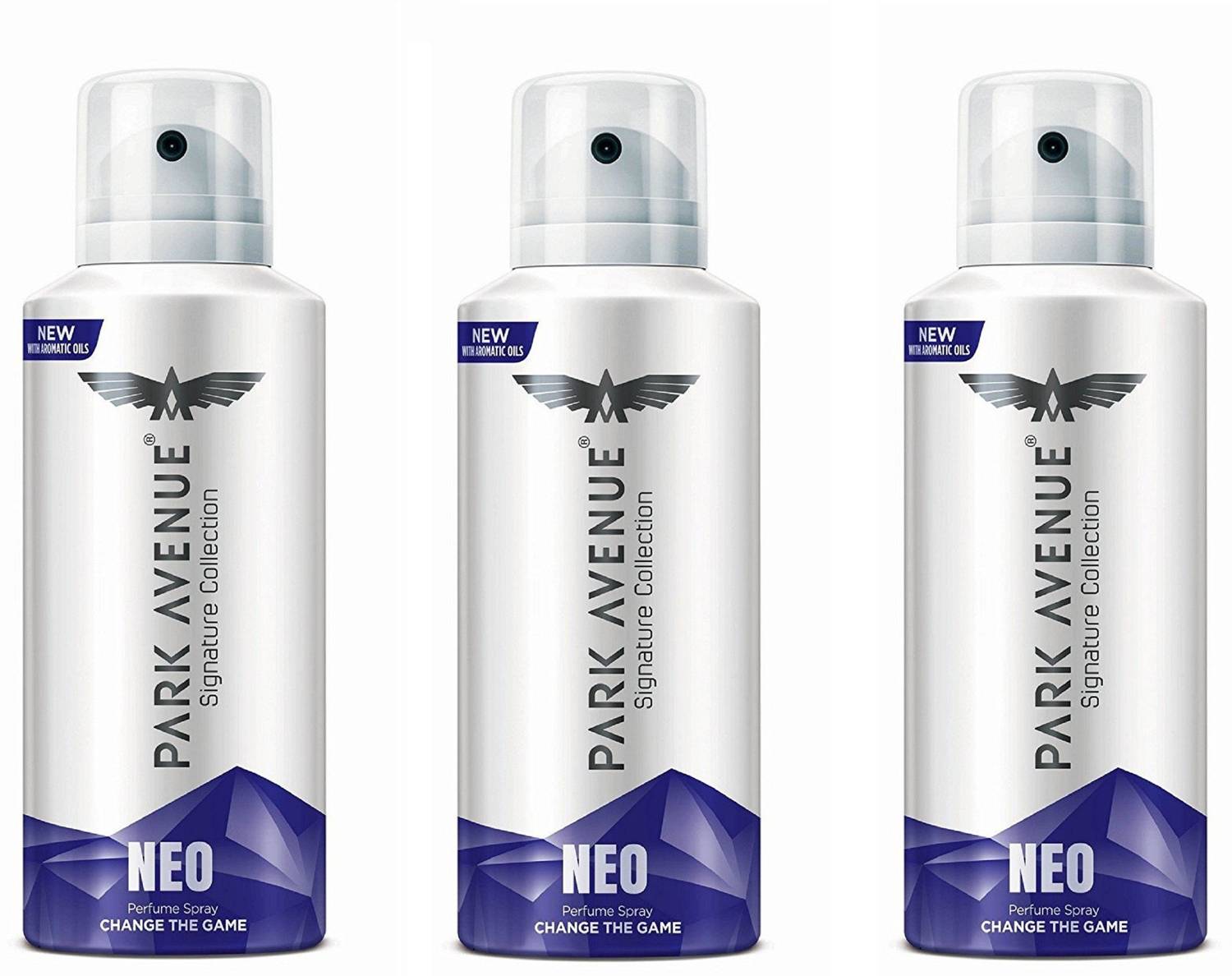 PARK AVENUE Neo Signature Collection Body Spray 130ML Each (Pack