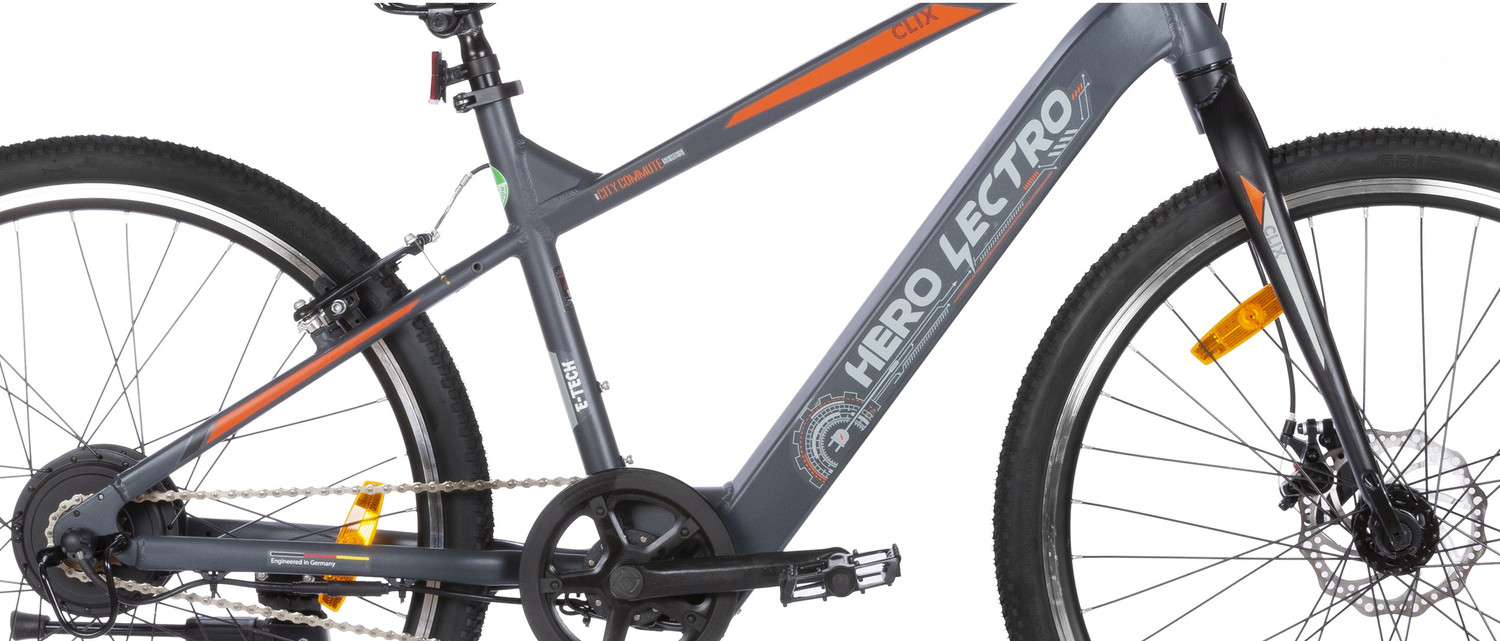 Image of Hero Lectro Clix 26T SS 26 inches Single Speed Lithium-ion (Li-ion) Electric Cycle