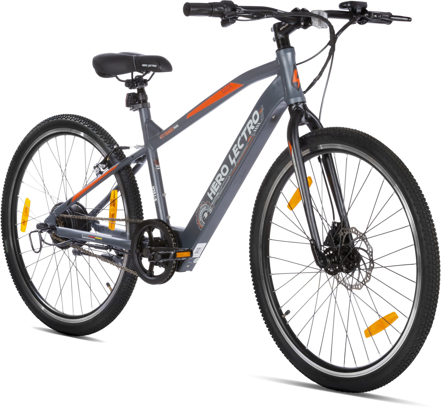 Image of Hero Lectro Clix 26T SS 26 inches Single Speed Lithium-ion (Li-ion) Electric Cycle