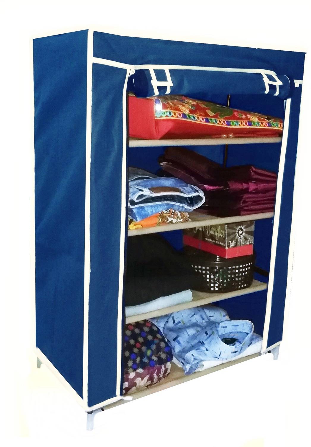 CMerchants STORAGE WARDROBE-S8 PP (Polypropylene) Collapsible Wardrobe