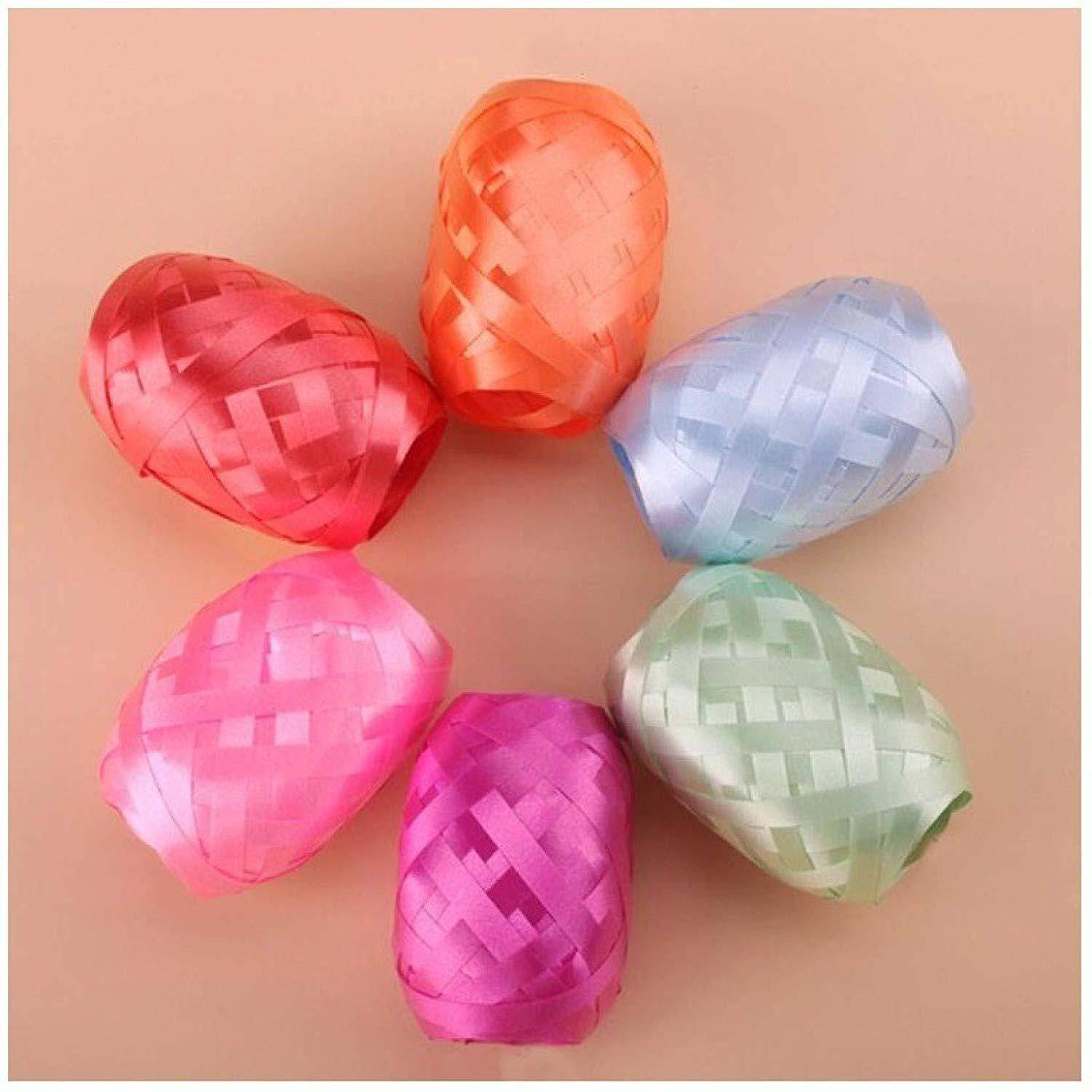 Aravh Trademart Curly Ribbon for Decoration, Gift Packing, Art & Craft (Set of 6) Mix Polypropylene Gift Wrapper