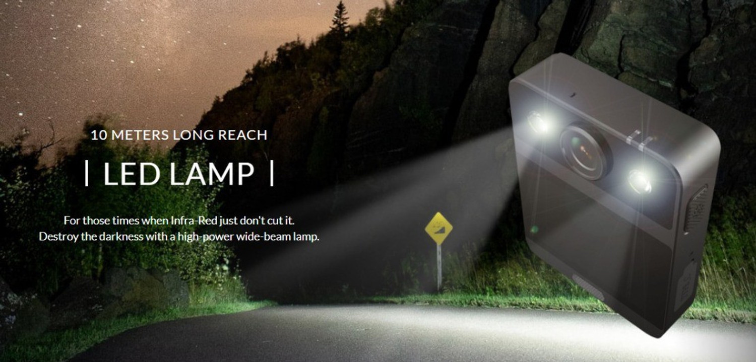 Image of SJCAM Body Cam A20 4k 24fps Gyro Stabilization Dual Microphone LED Light Waterproof Police Cam Body Cam Sports and Action Camera