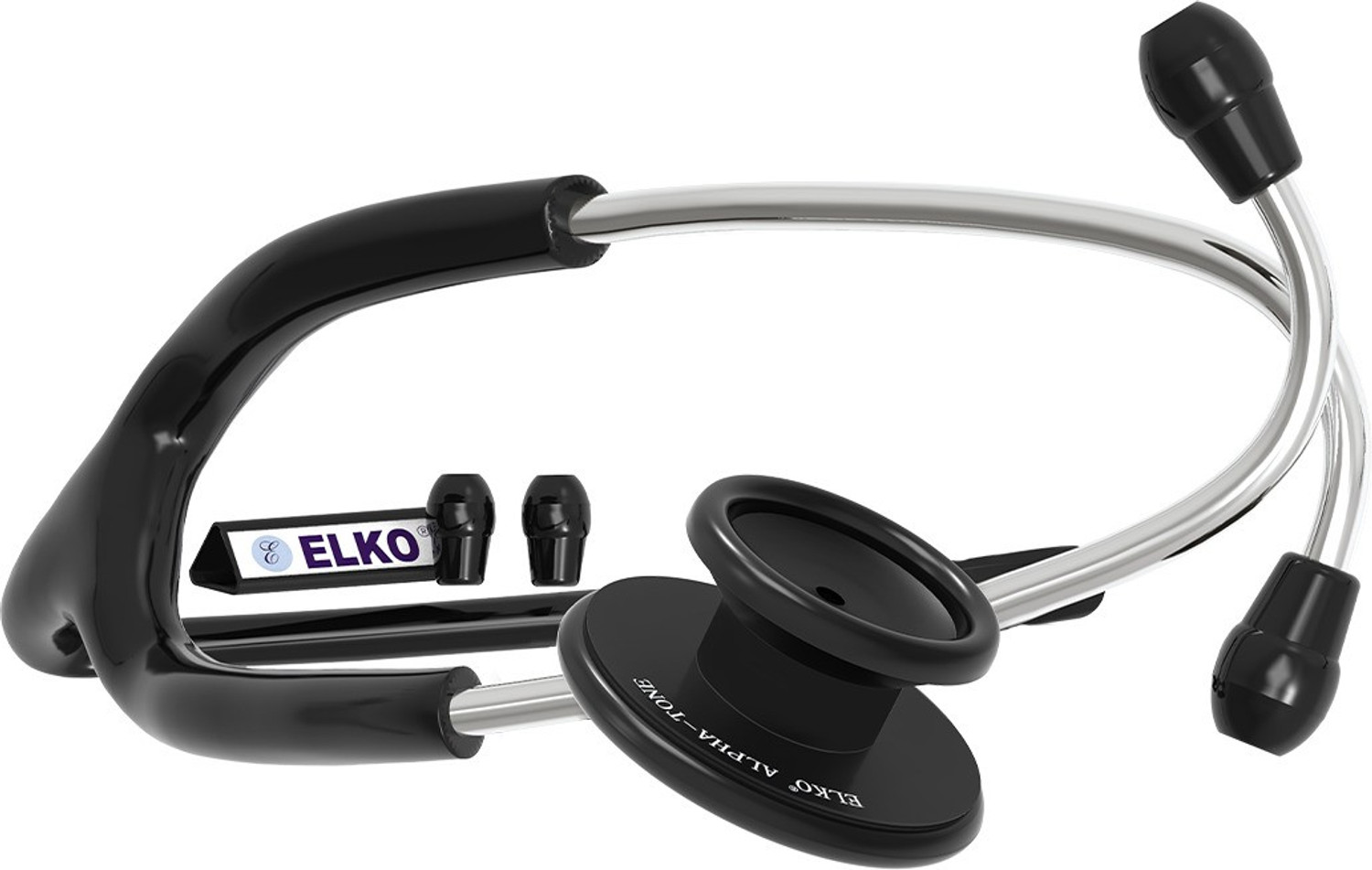 Image of ELKO ALPHA-TONE Aluminium Head stethoscope Acoustic Stethoscope