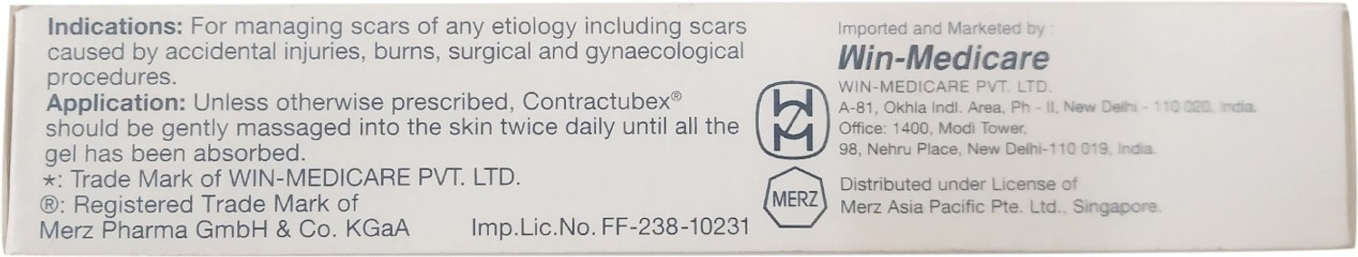 Image of Contractubex Gel- 20GM