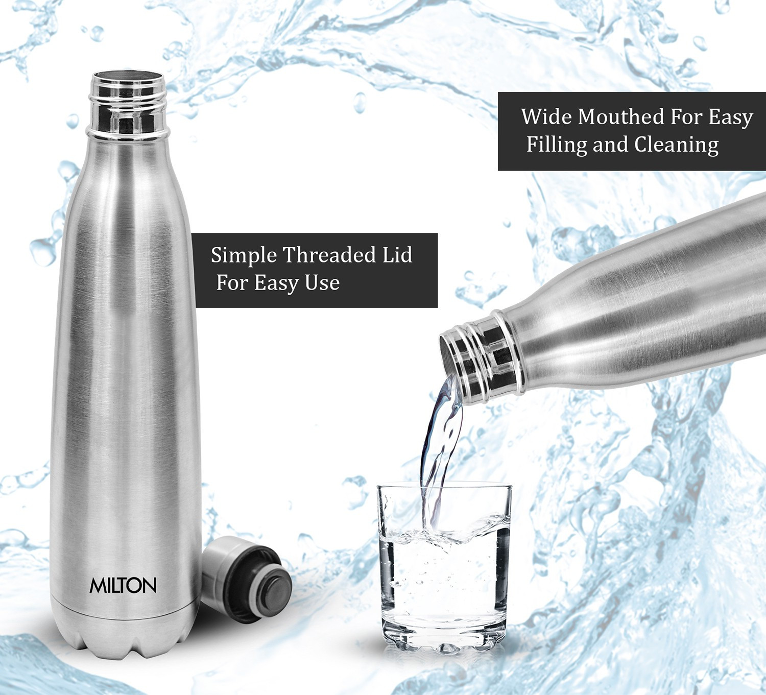 Image of MILTON Apex 350 350 ml Steel Flask