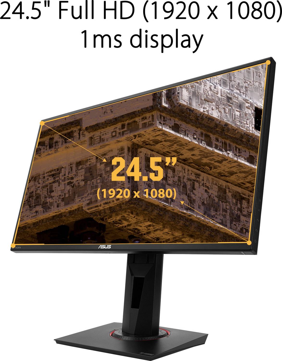 ASUS TUF GAMING VG259Q 24.5インチ ASUS TUF Gaming VG259Q Gaming Monitor – 63.5cm (24.5 viewable