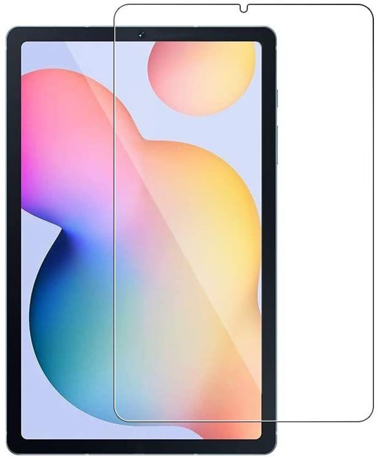 Image of Mersal Edge To Edge Tempered Glass for Samsung Galaxy Tab S6 Lite 10.4 inch, (Premium Edge To Edge Full Glue Branded Glass)