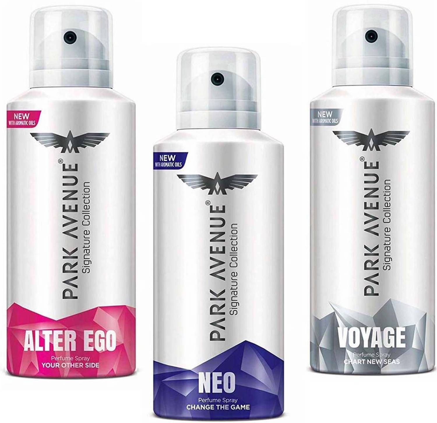 PARK AVENUE Voyage, Alter Ego, Neo, Signature Perfume Spray 140 m