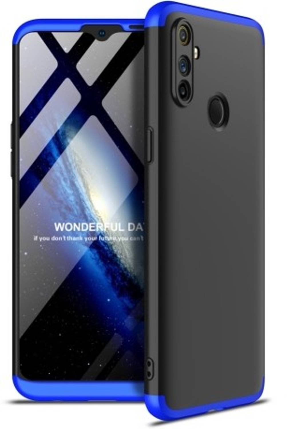 Binzokase Front & Back Case for Realme Narzo 20A