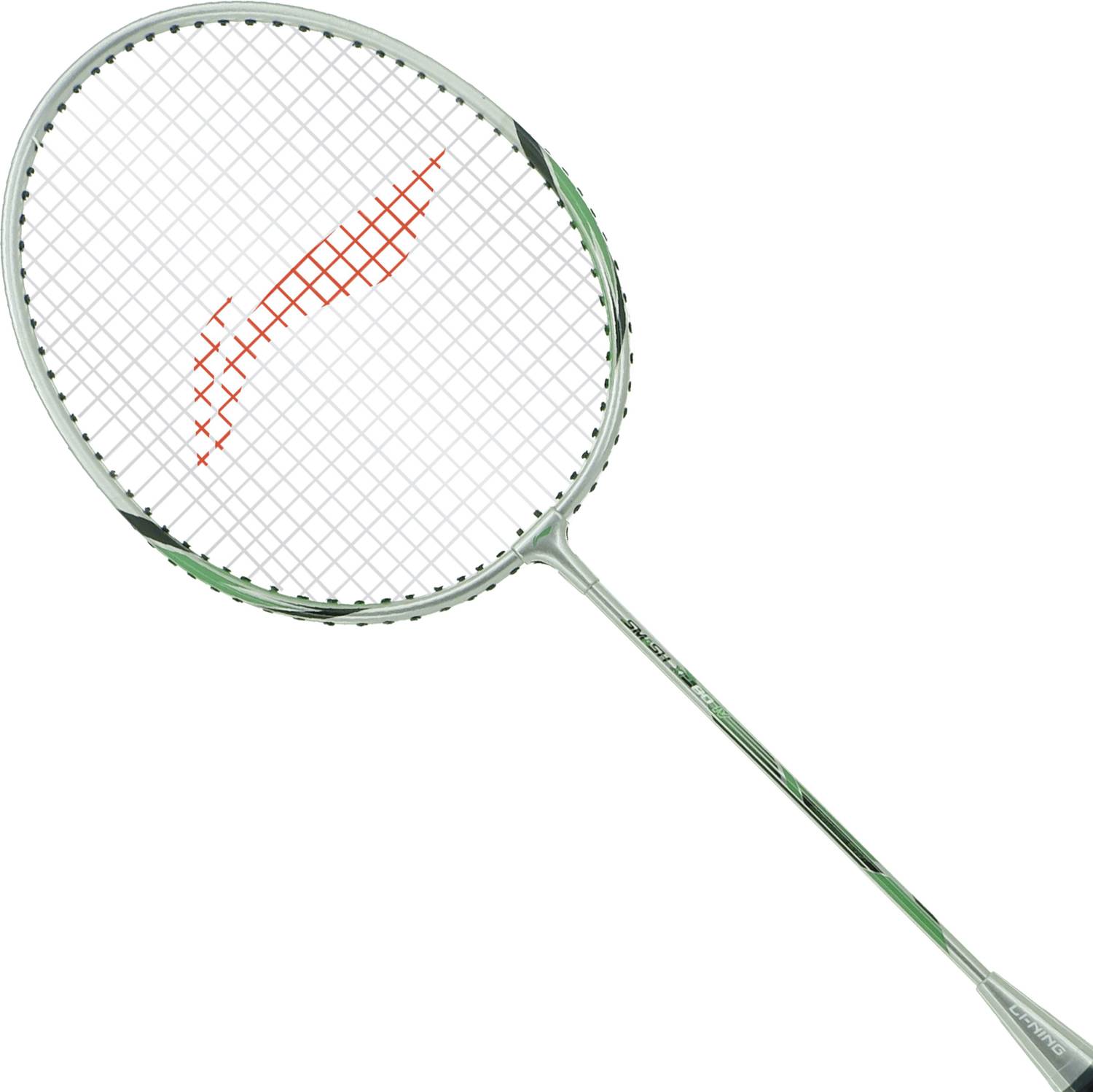 LI-NING XP-80-IV Grey, Blue Badminton Racquet - Image 2
