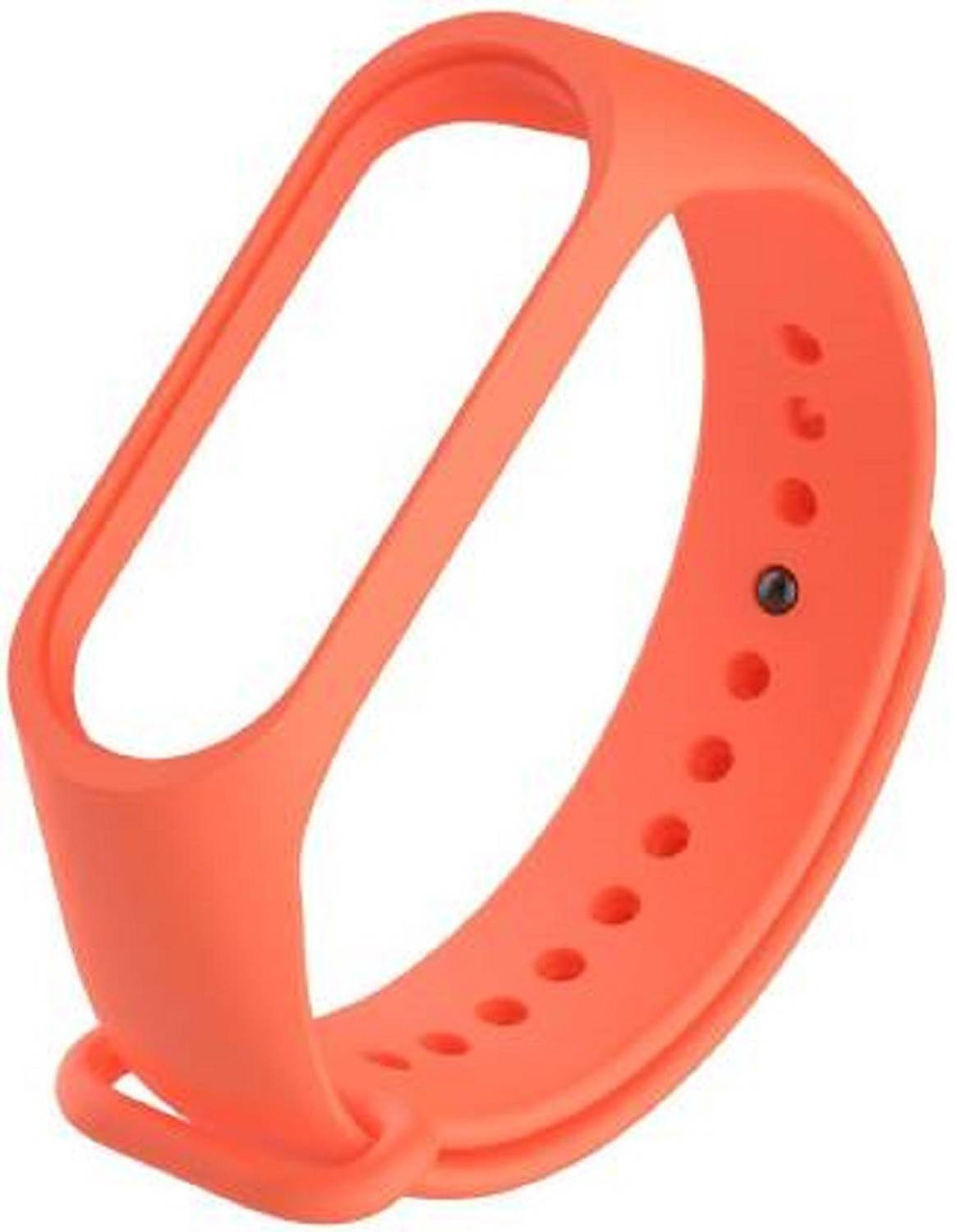 Big Wings 11.4 cm Watch Straps for Xiaomi Mi Band 3 / Band 4 Bands, Colorful Strap Wristband for Xiaomi Mi Band 3 / Band 4. (Orange) Smart Band Strap
