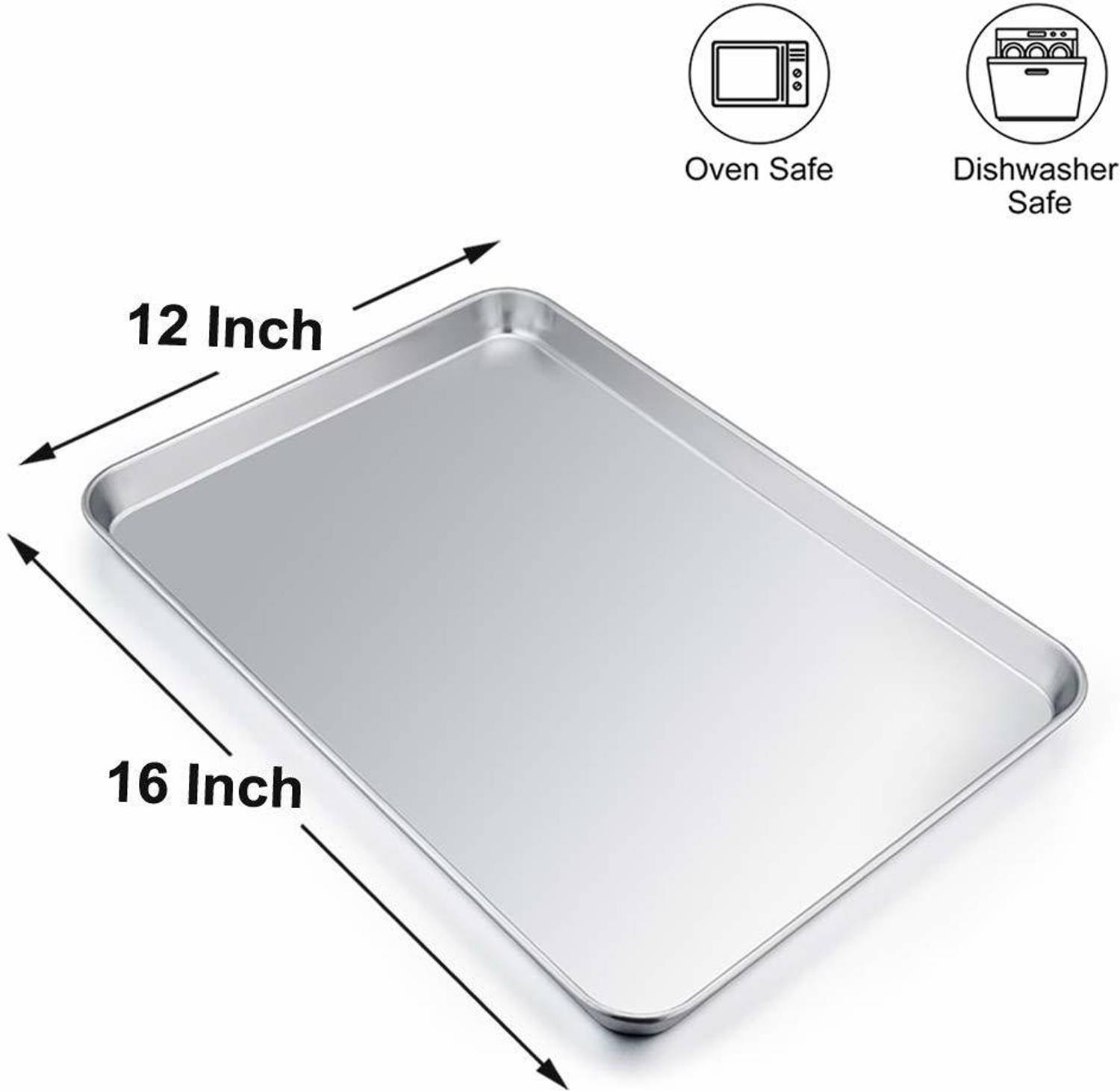 stainless steel winco baking sheet