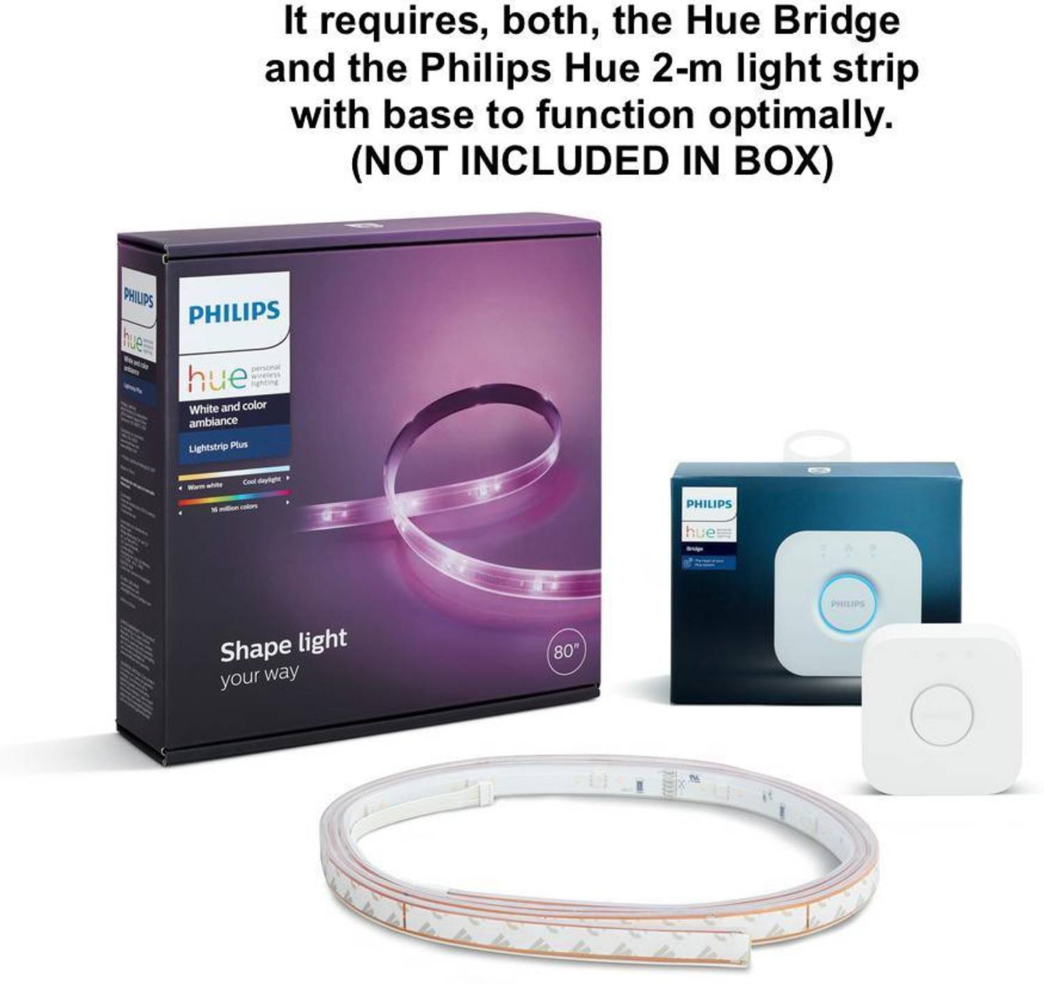 PHILIPS Hue Extension 1 Meter, Gen2.0 (White Ambiance, Color