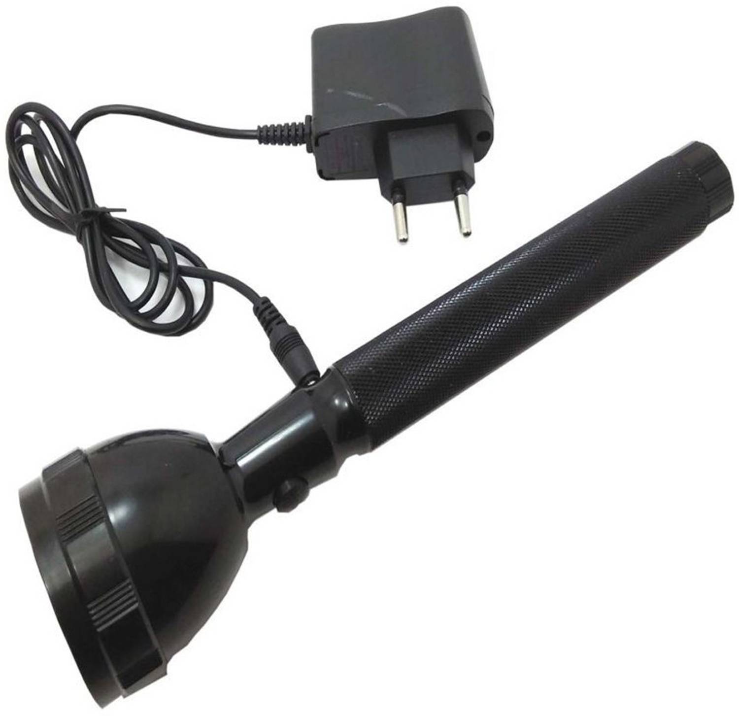 BODOC High Power 2W LED Lamp Rechargeable Flash Light Torch Light Metal Alloy Solid Body for Home, Outdoor Torch