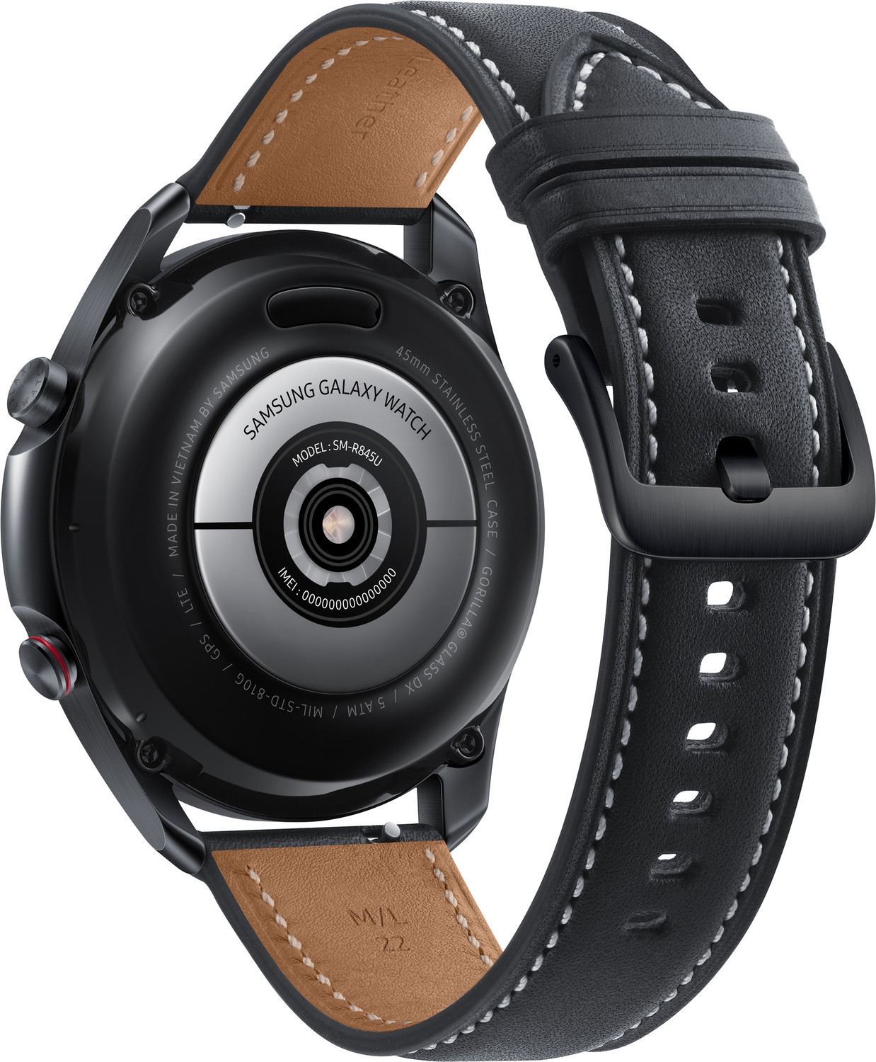 Image of Samsung Galaxy Watch 3 45mm LTE with upto 43Hrs Battery Life, Health Monitoring