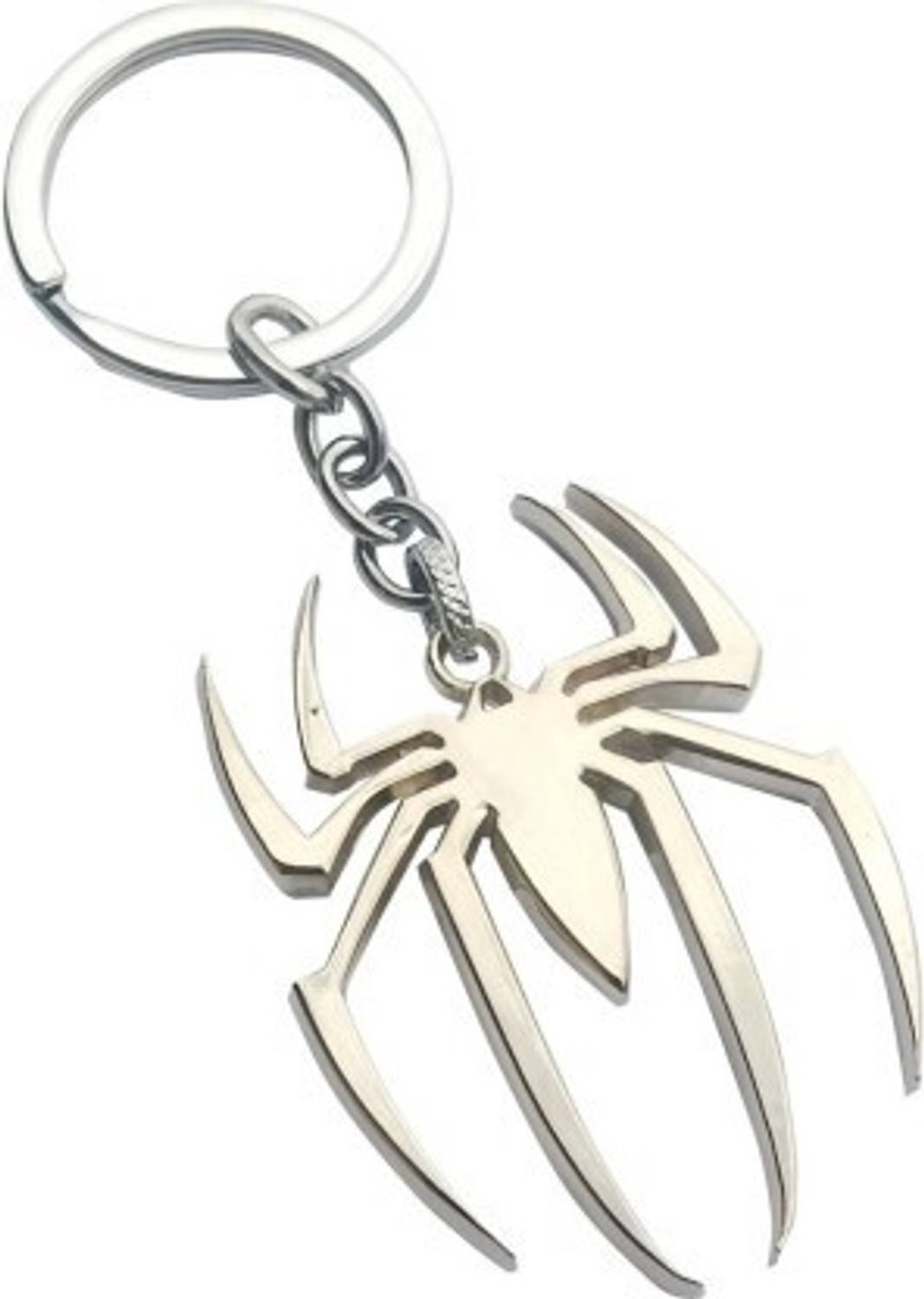 RAJ SpiderMan Marvel Avengers Silver Metal Keychain