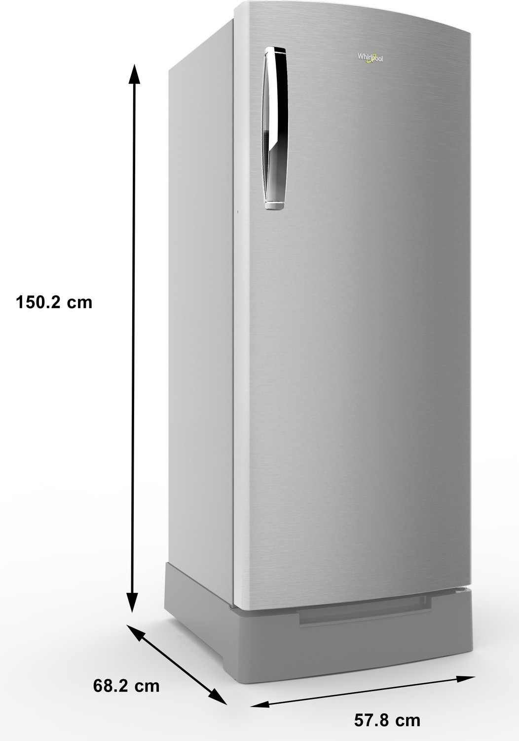 Image of Whirlpool 215 L Direct Cool Single Door 5 Star Refrigerator