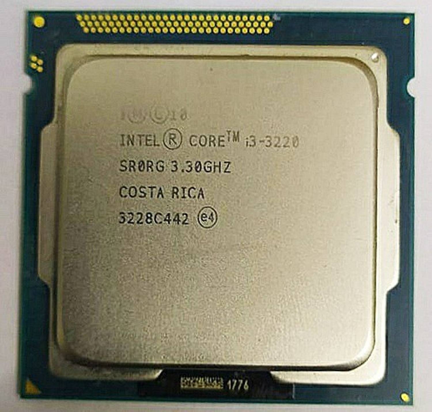 Intel I3-3220 3.3 GHz LGA 775 Socket 2 Cores 4 Threads 3 MB Smart