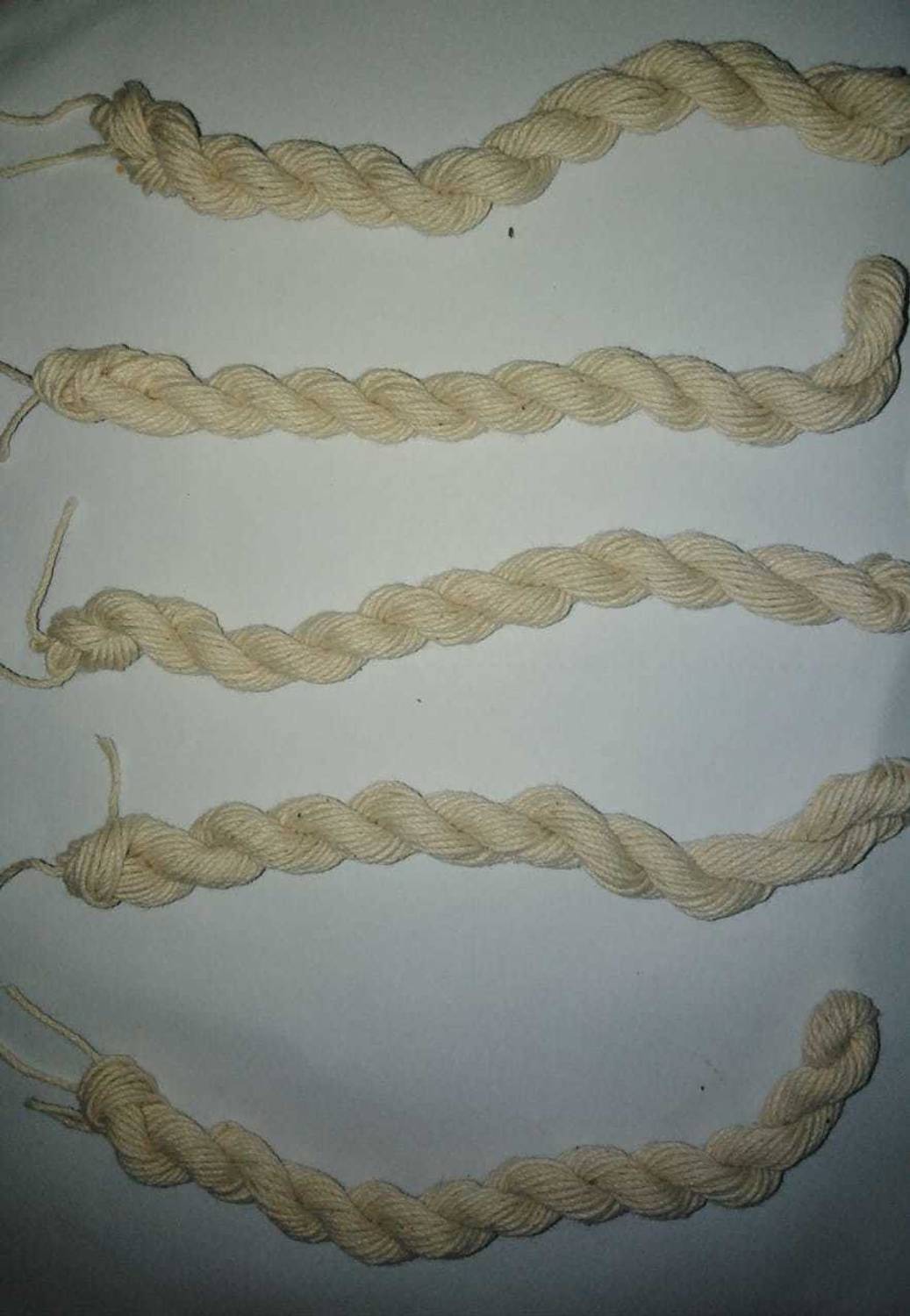 Ayushkacrafts White Thread