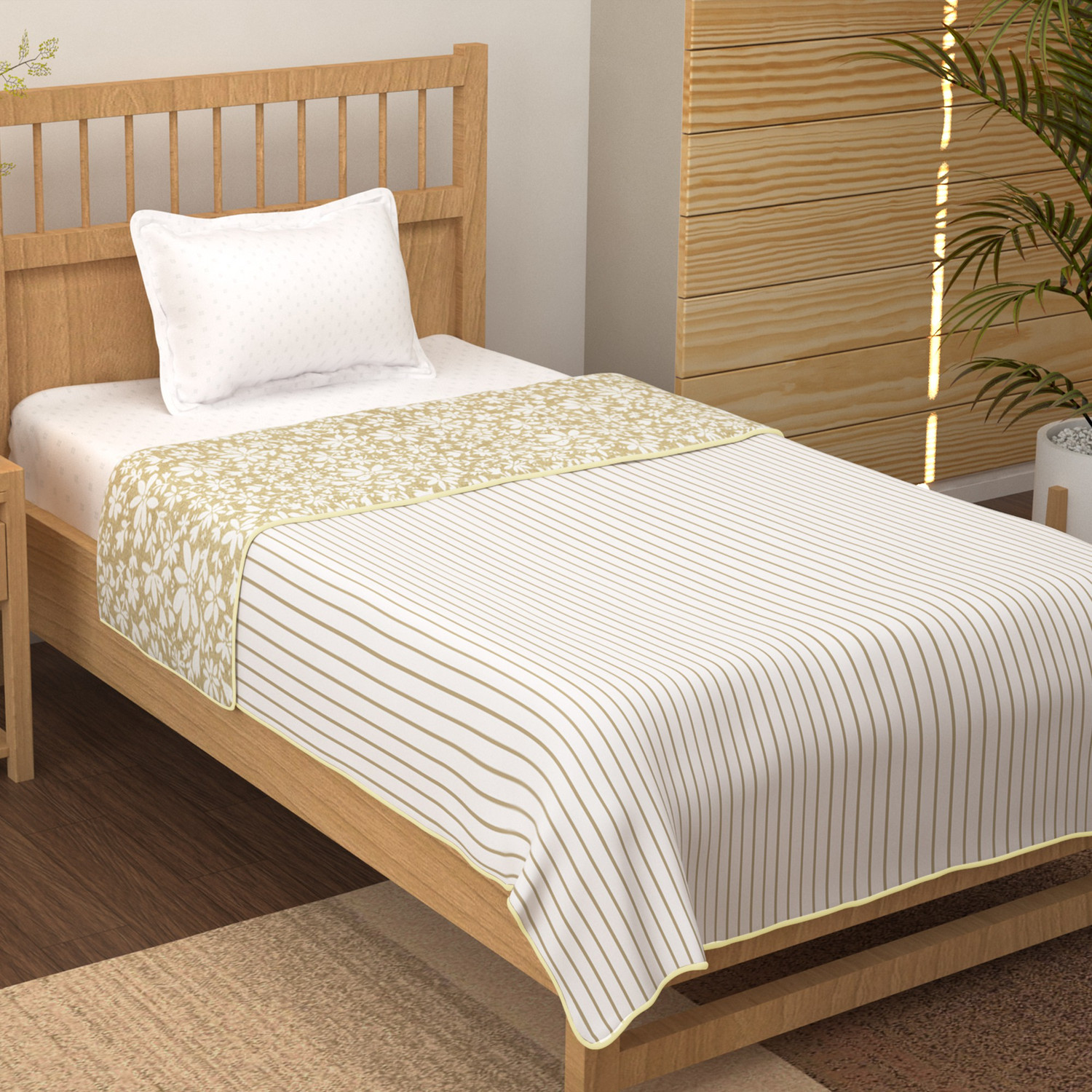 Image of Story@home Printed Double Dohar for AC Room