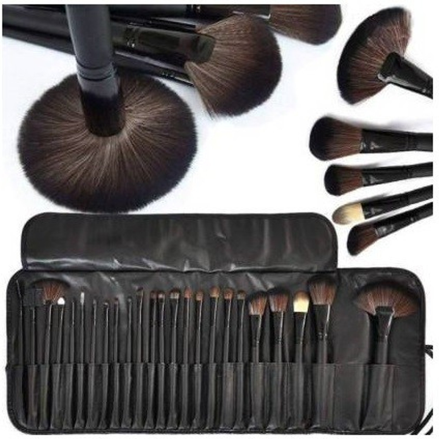 Image of SHIVEXIM Cosmetic Makeup Brush Set of 24 pcs