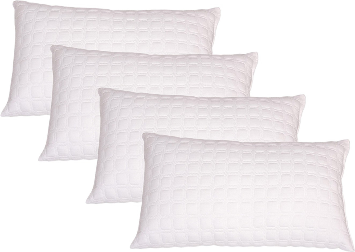 Image of Dreamfactory Polyester Fibre Cushion Pack of 4 Geometric