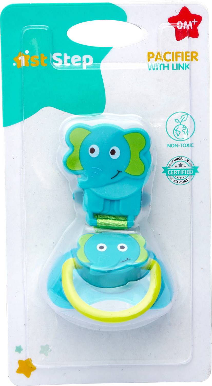 1st Step Pacifier with Link Soother