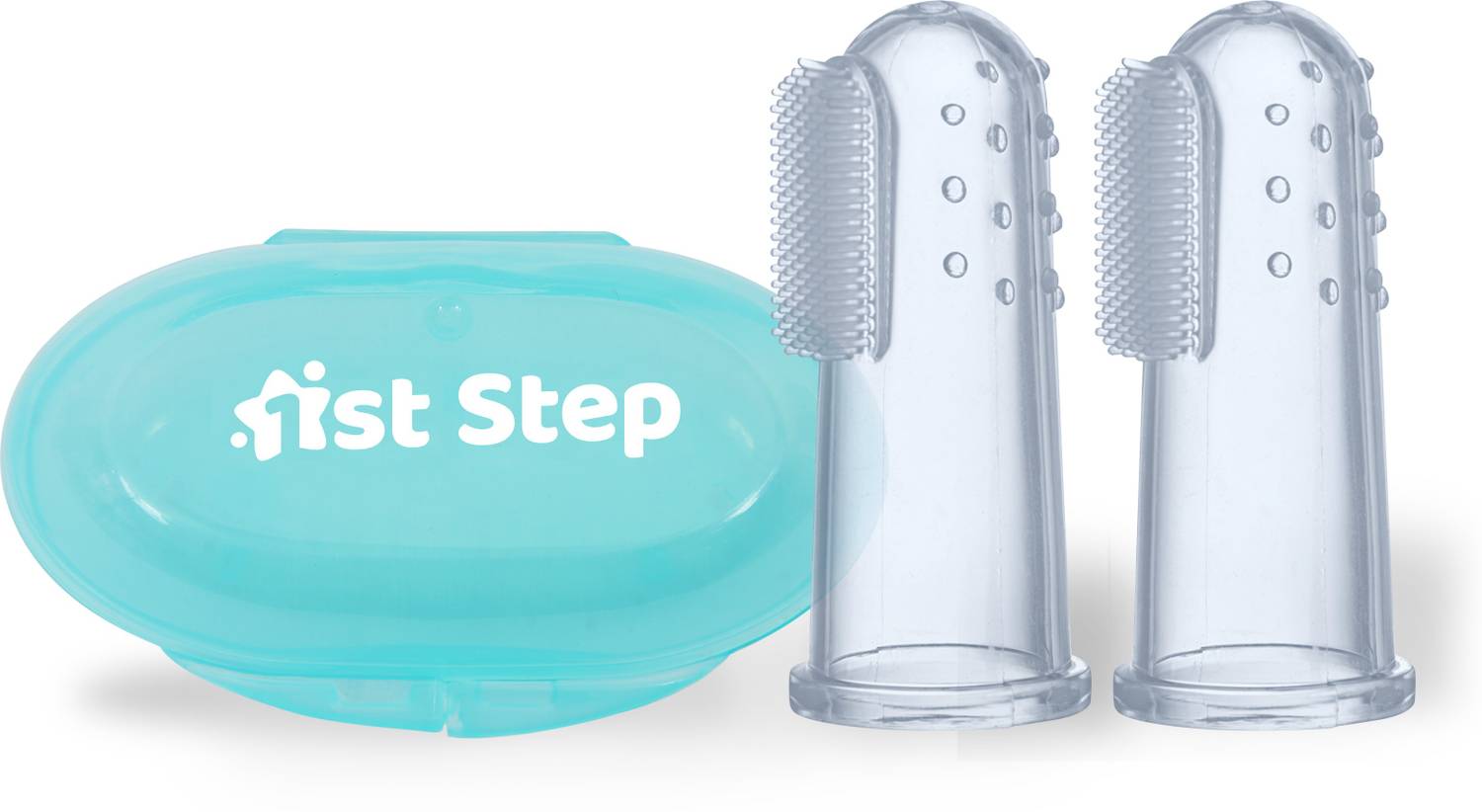 1st Step Green Finger Soft Toothbrush