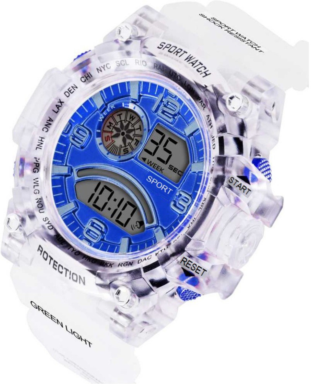 Image of ShopGlobal F-TM523 Digital Watch - For Men