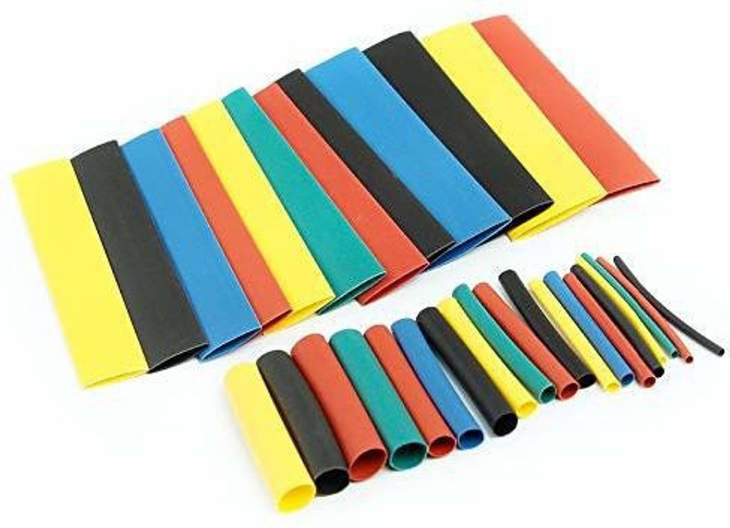 RPI 130 Pcs Polyolefin Heat Shrink Tube, Multicolor - Image 5