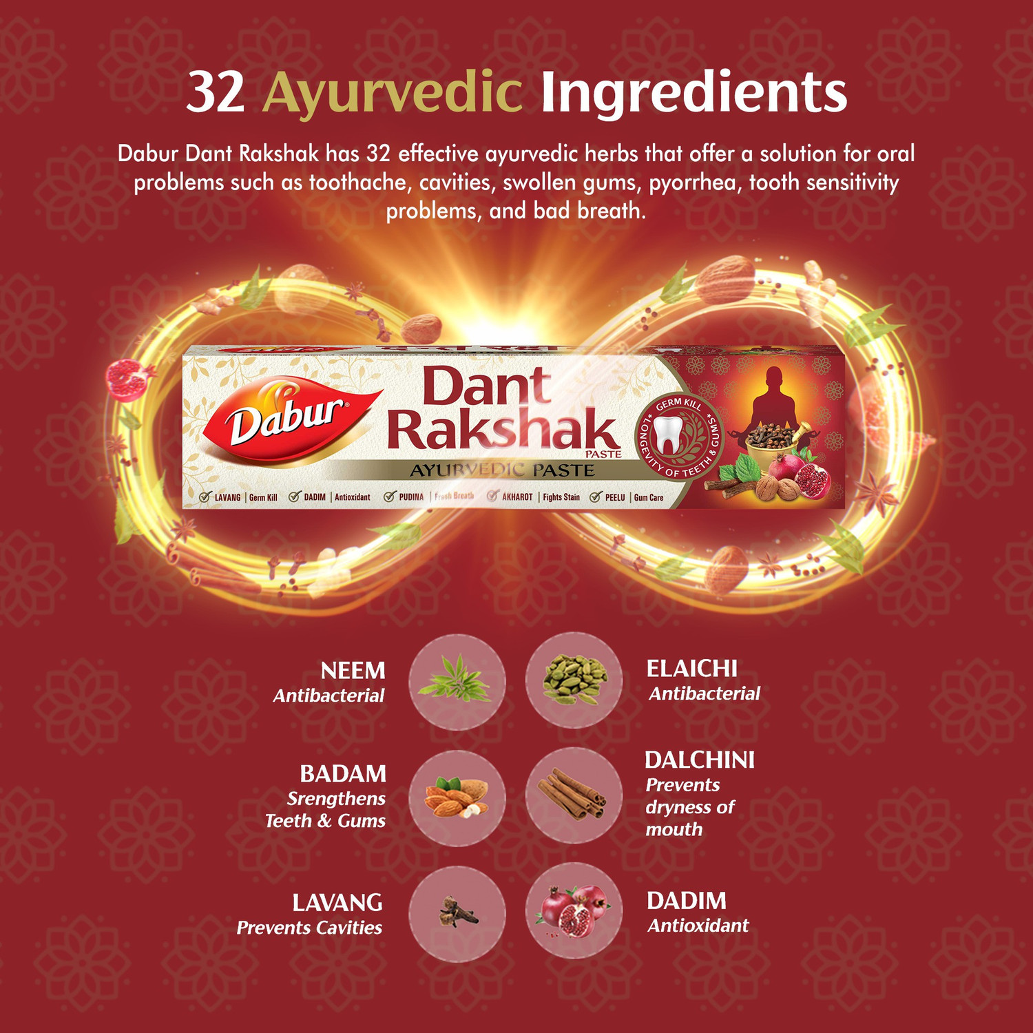 Image of Dabur Dant Rakshak Toothpaste