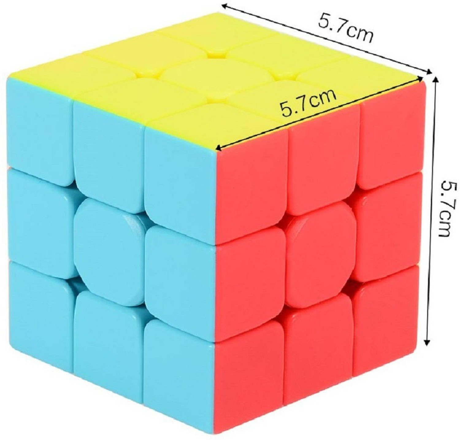 Image of GoodsNet Stickerless 3x3x3 High Speed Magic Cube