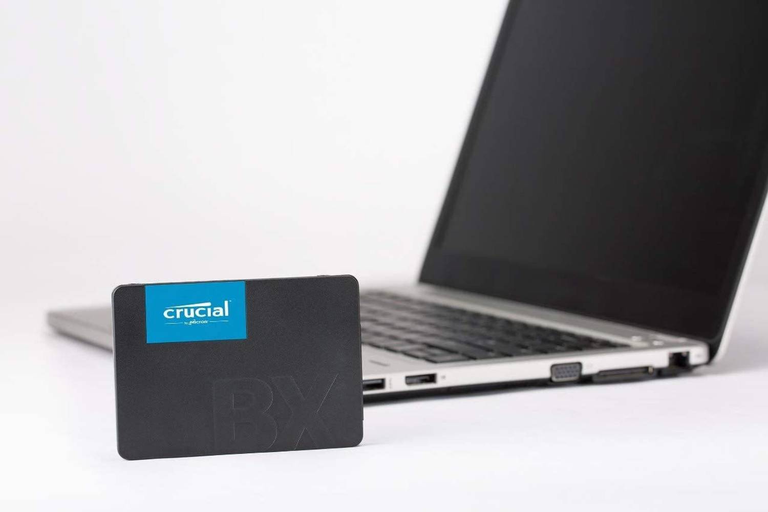 Crucial CT 2000 GB Laptop, Desktop Black SATA Internal Solid State