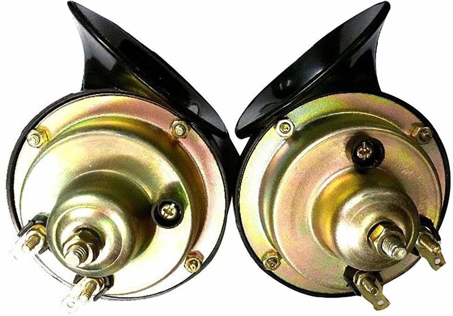 Image of dongreela Horn For Opel, Volkswagen, KTM, Yamaha, Bajaj, Mahindra, Maruti Suzuki, Hyundai, Universal For Bike, Universal For Car Pajero, Fortuner, WagonR, XUV 500, Splendor, CBZ, Scorpio, Jupiter, Activa, Classic 350, Classic 500, Passion Pro, Pulsar, Duke 200, Pulsar 200 NS DTS-i, Universal For Bike, Universal For Car