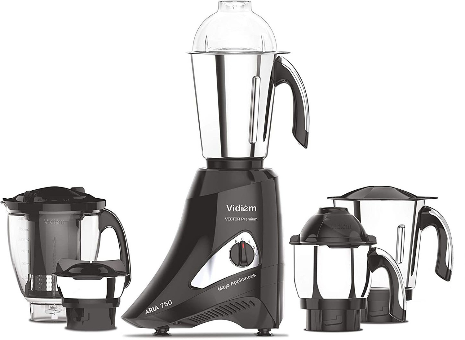 Image of Vidiem Vector Premium 750 W Mixer Grinder